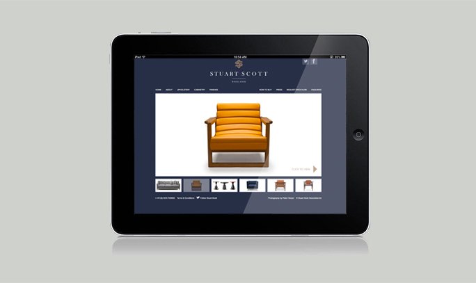 Stuart Scott website reskin